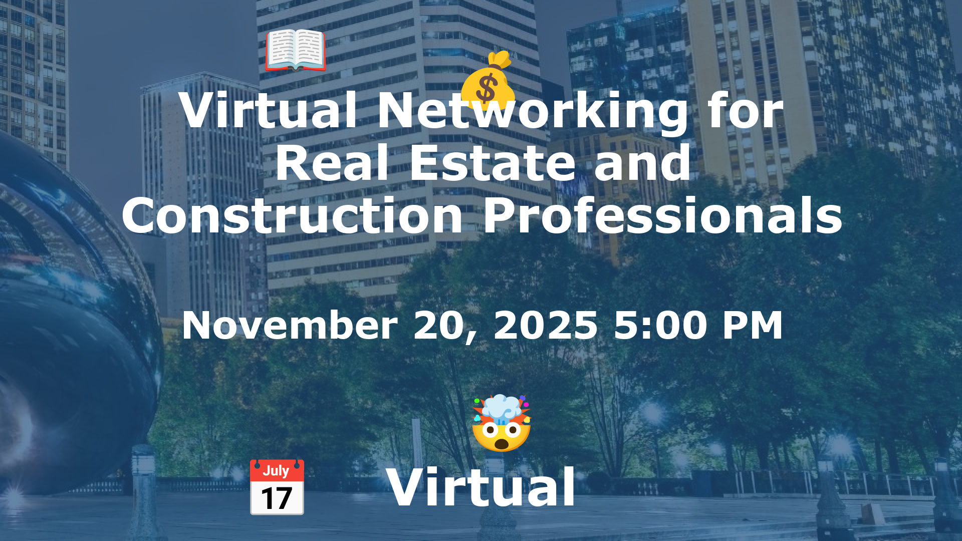 Virtual Networking for Real Estate and Construction Professionals event image